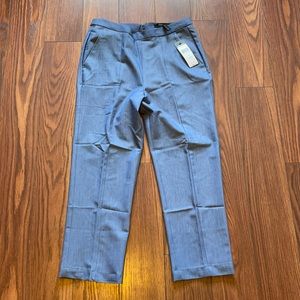 Women's Tailored Light Blue Dress Pants